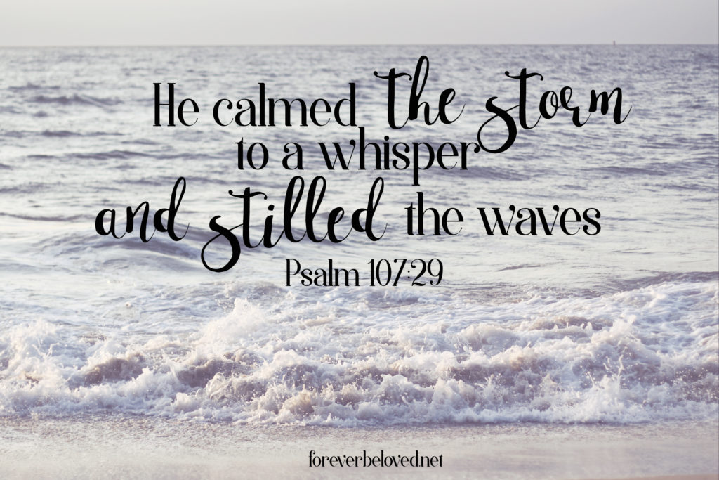 calm prayers psalm 107 thankful